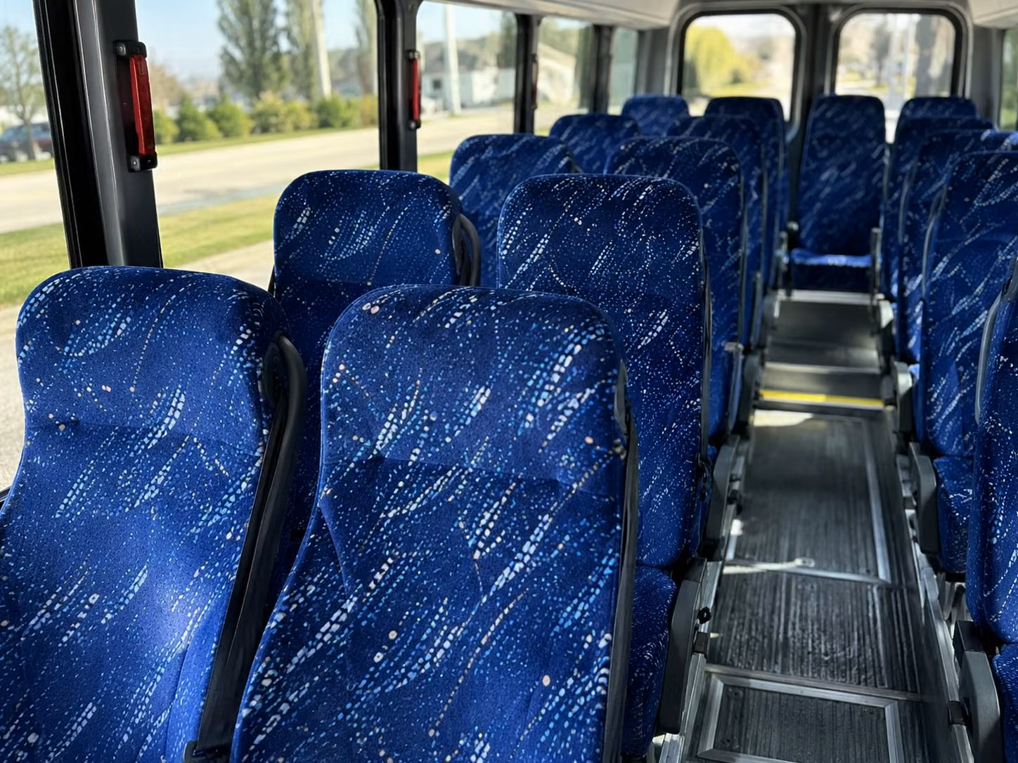 20 passenger minibus interior