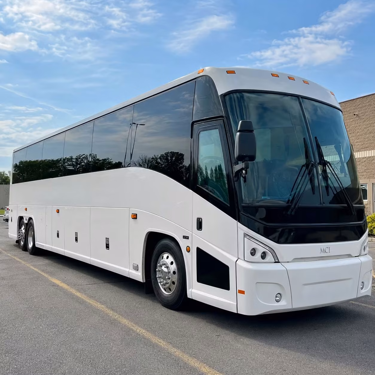 56 passenger charter bus