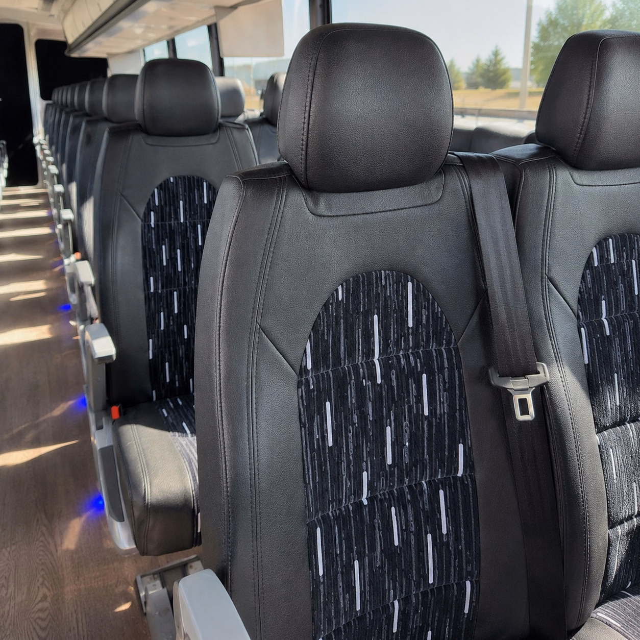 charter buses for torrance aerospace and automotive industry events