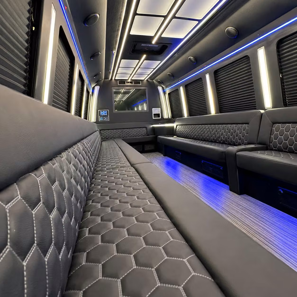 party bus interior