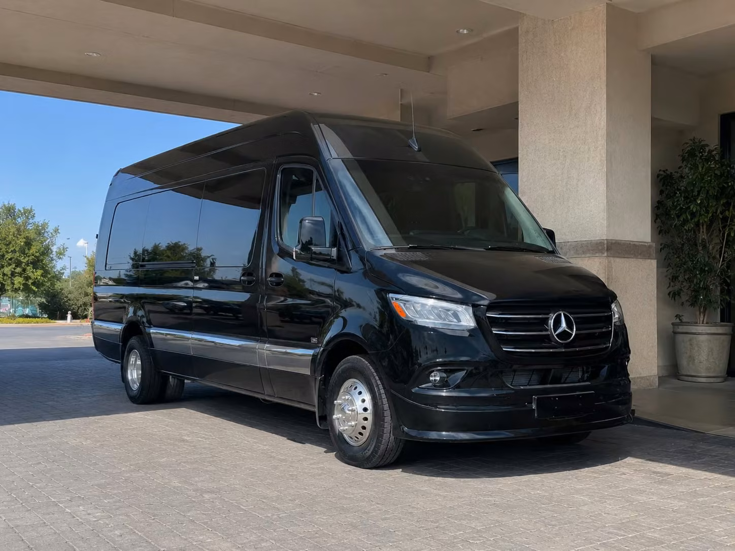 sprinter van with driver