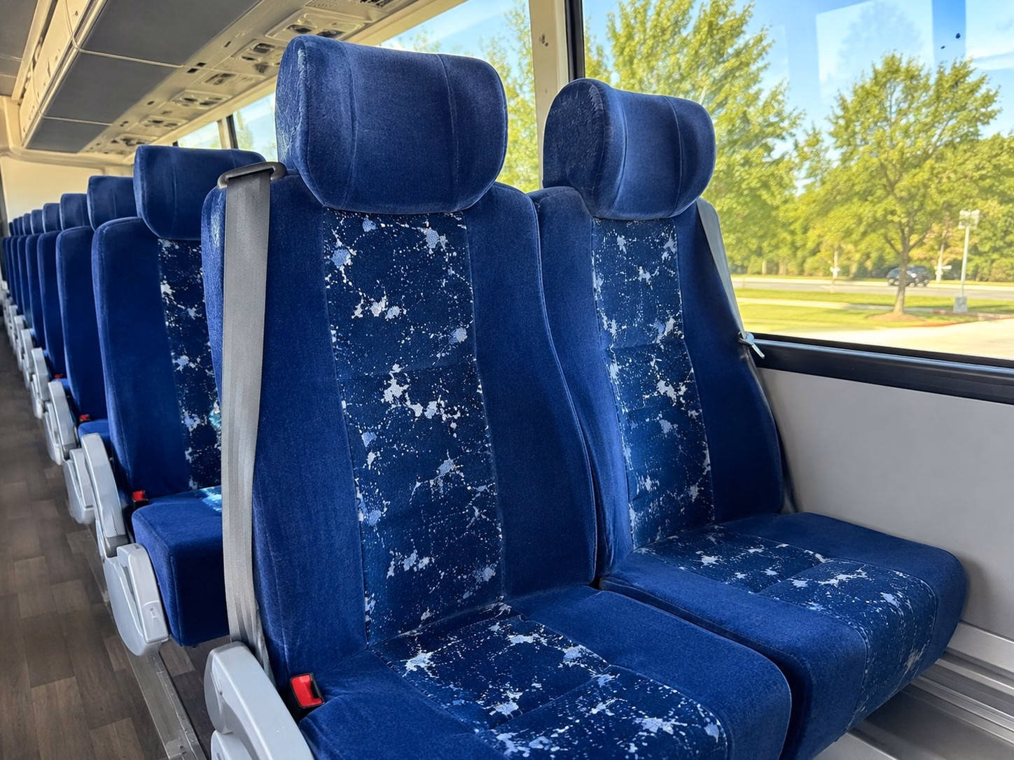 torrance charter bus interior gallery