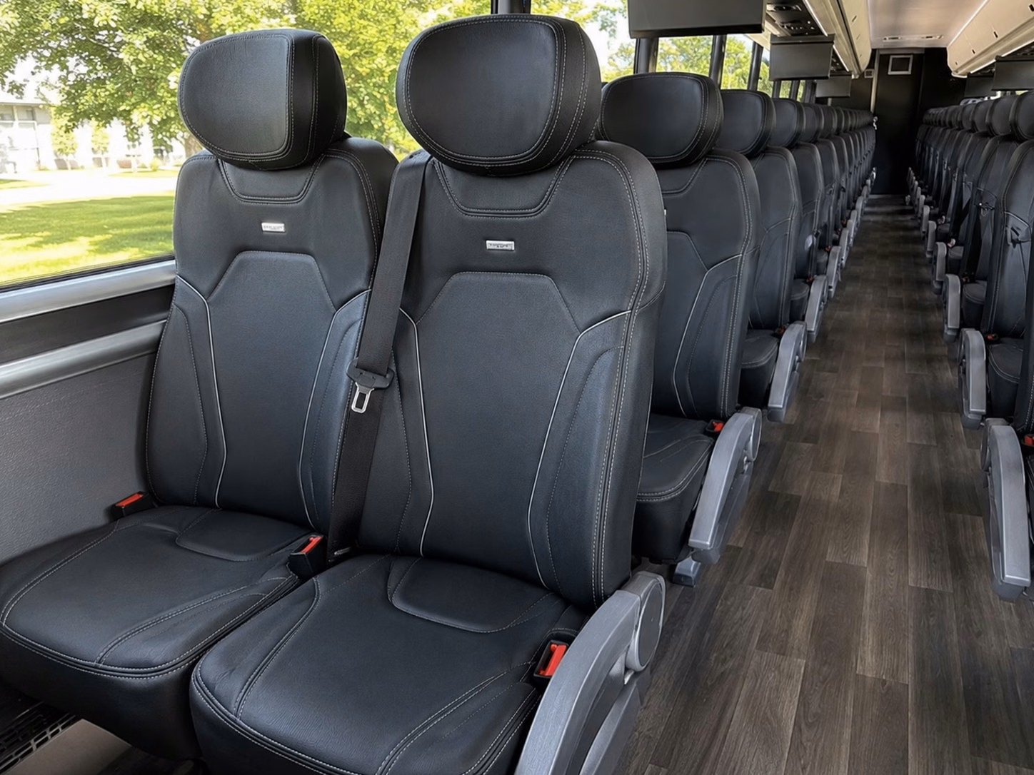 torrance charter bus rental inside
